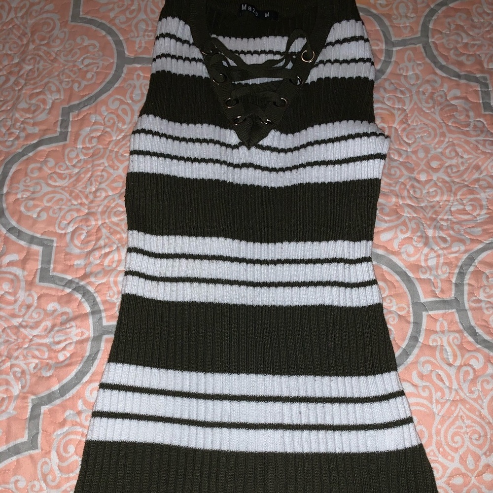 Long sleeve striped shirt